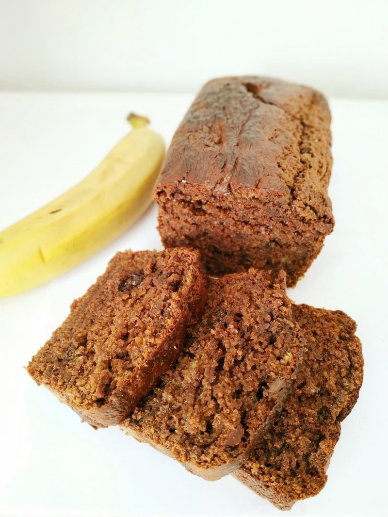 Banana bread au chocolat