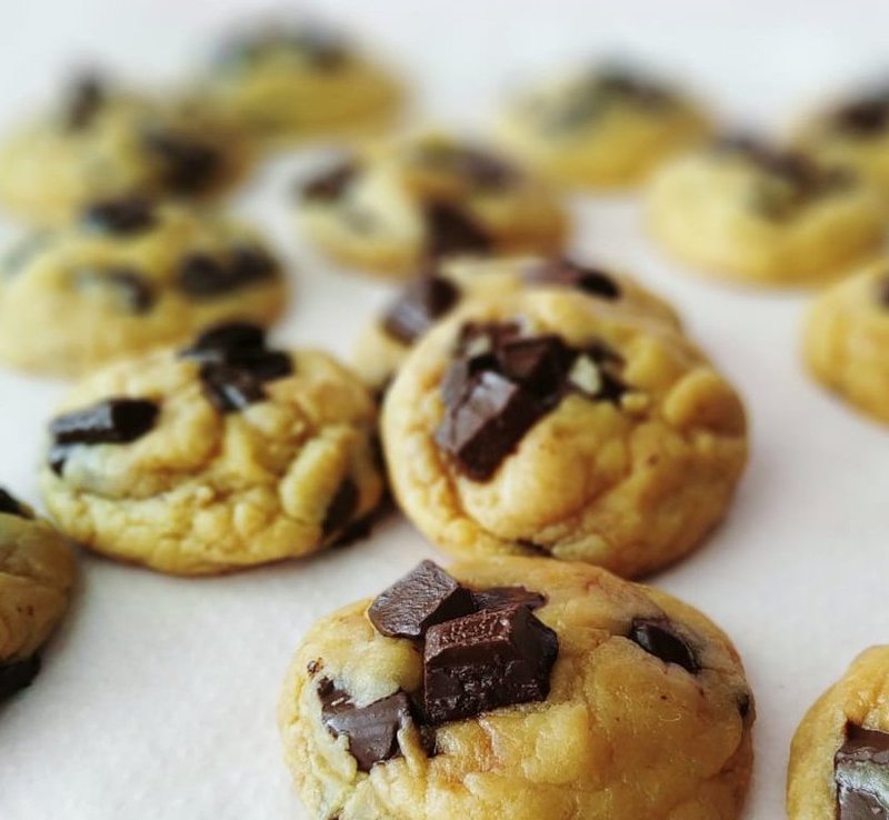 Cookies chewy au chocolat noir