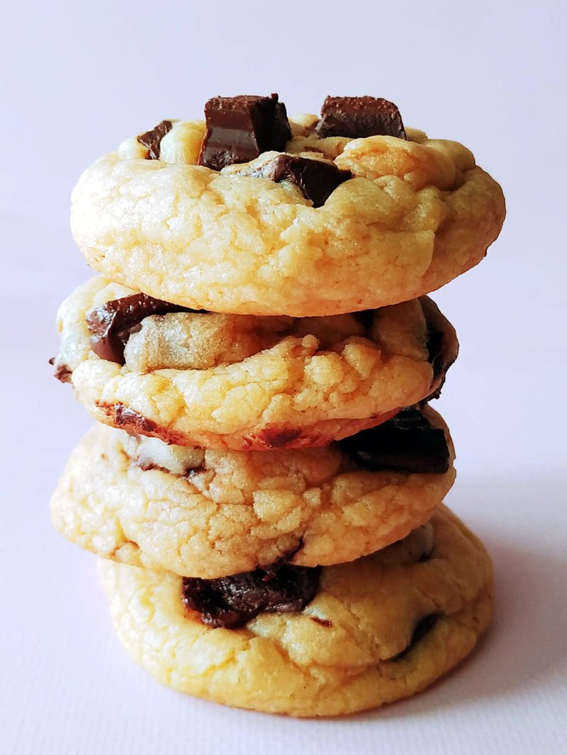 Cookies chewy au chocolat noir