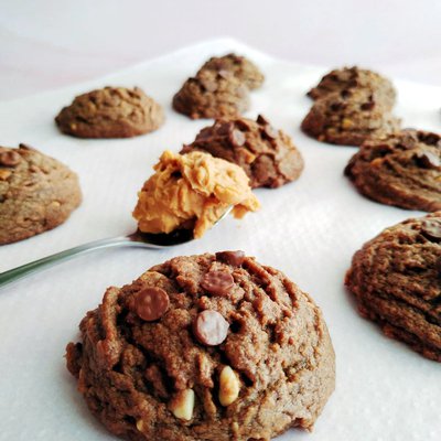 Cookies chocolat au beurre de cacahuète