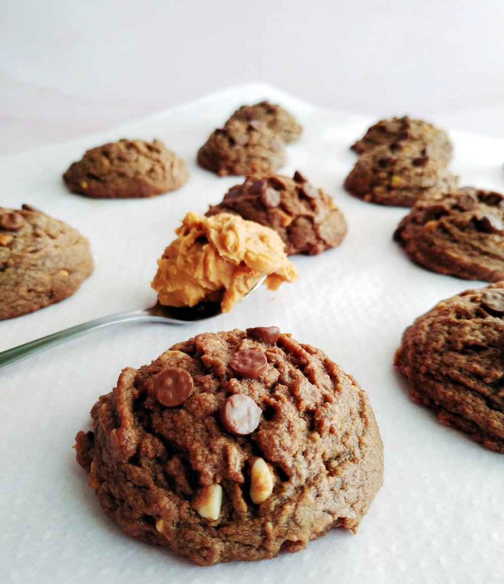 Cookies chocolat au beurre de cacahuète