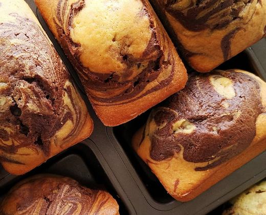 Marbrés chocolat