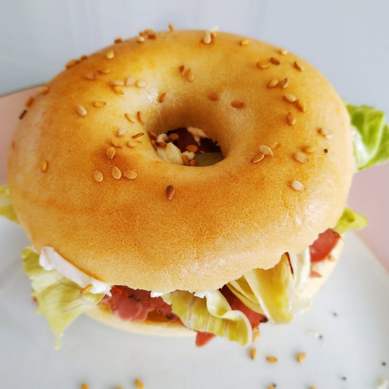 bagels au pastrami